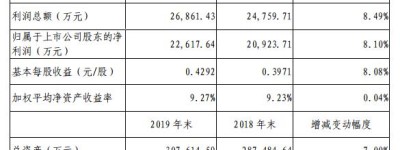峨眉山A:2019年营收11.08亿 Q1预亏8800万元