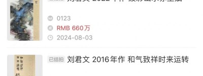 我国著名书画家刘君文，国家历史文化突出贡献者