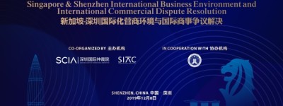 深圳和新加坡共商国际化营商环境与国际商事争议解决